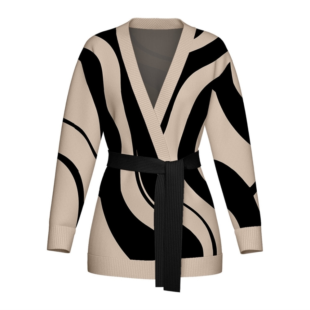 $245 DIARRABLU Elma Knit Cardigan